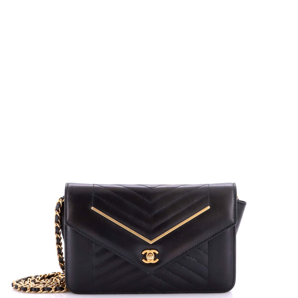 Chanel Reversed Wallet On Chain Chevron #260988C28B